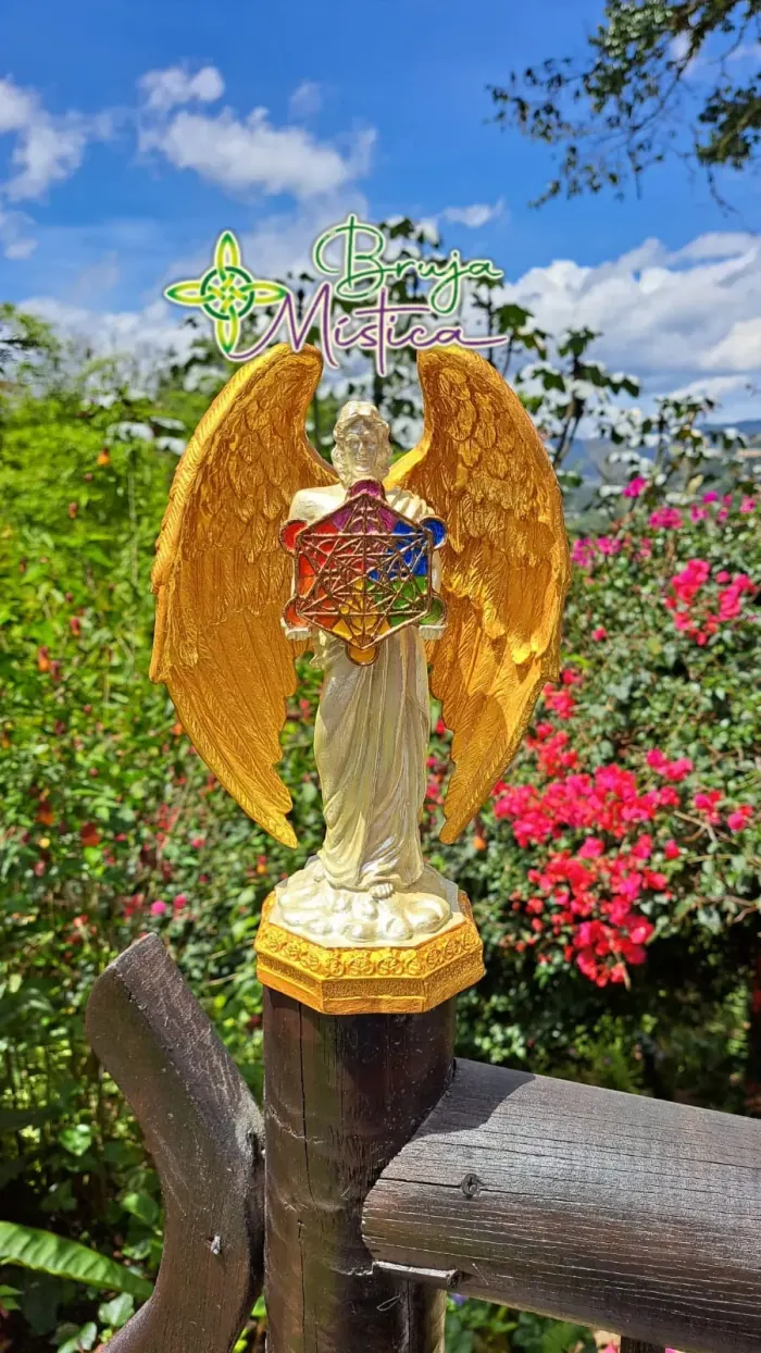 Figuras de Marmolina Pintadas a Mano — Producto espiritual artesanal · Bruja Mística Medellín